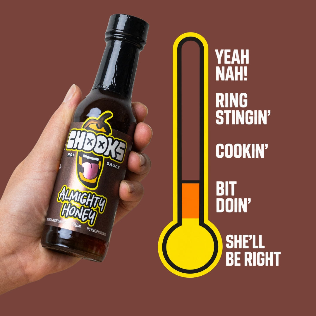 Almighty Honey - Red Gum Hot Honey 150ml