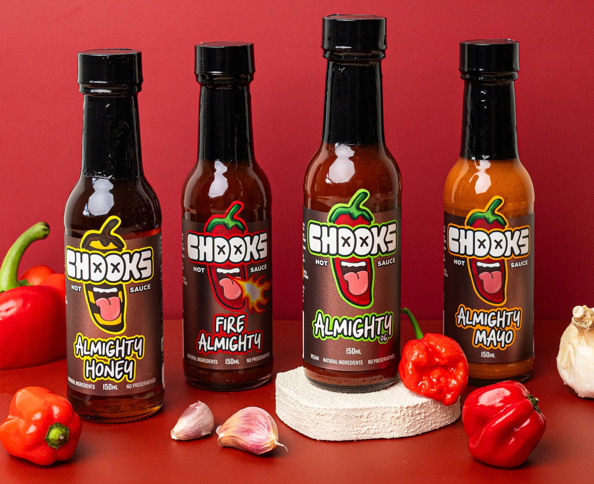 Hot Sauces, Hot Honey & Mayo