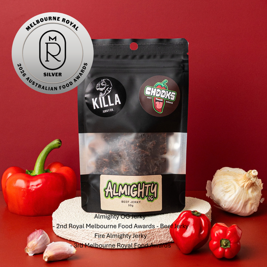 Almighty Beef Jerky - OG Habanero 50g