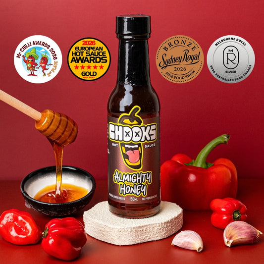 Almighty Honey - Red Gum Hot Honey 150ml