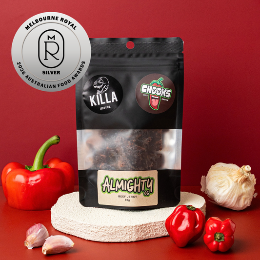 Almighty Beef Jerky - OG Habanero 50g