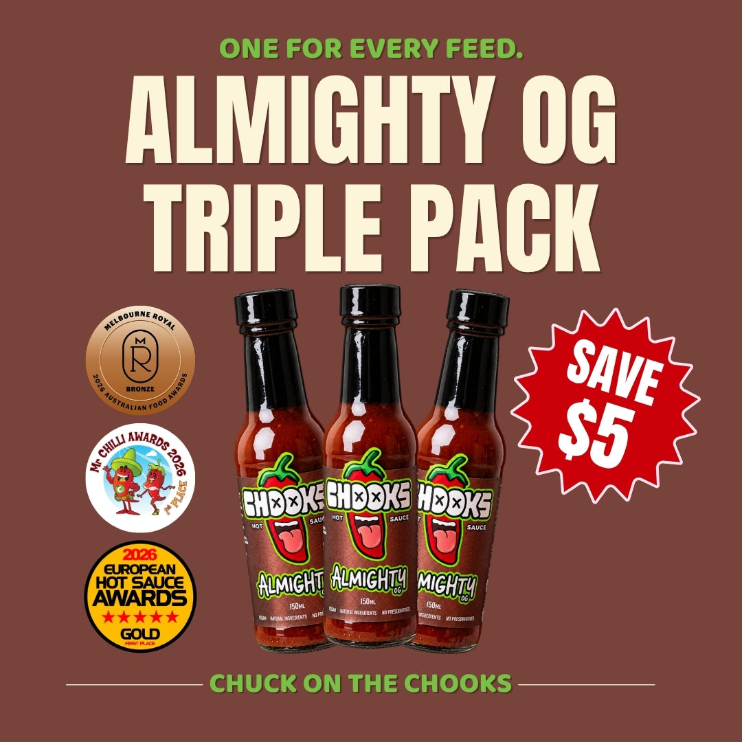 Almighty OG Hot Sauce Value Pack (3 x 150ml)