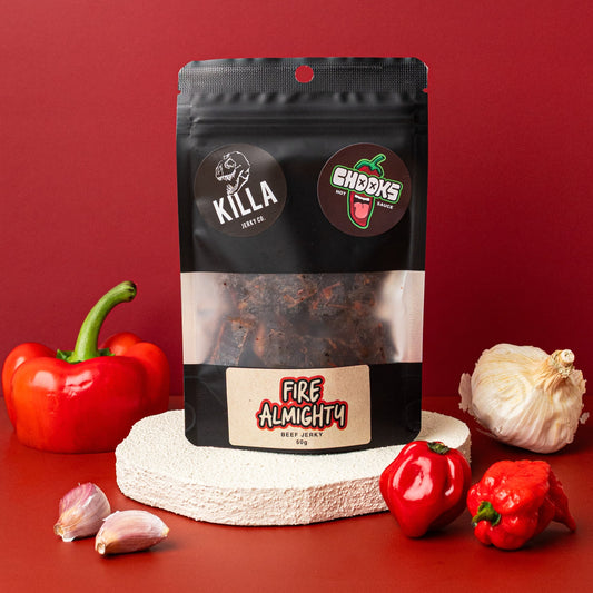 Fire Almighty Beef Jerky - Carolina Reaper 50g