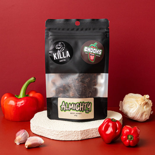 Almighty Beef Jerky - OG Habanero 50g